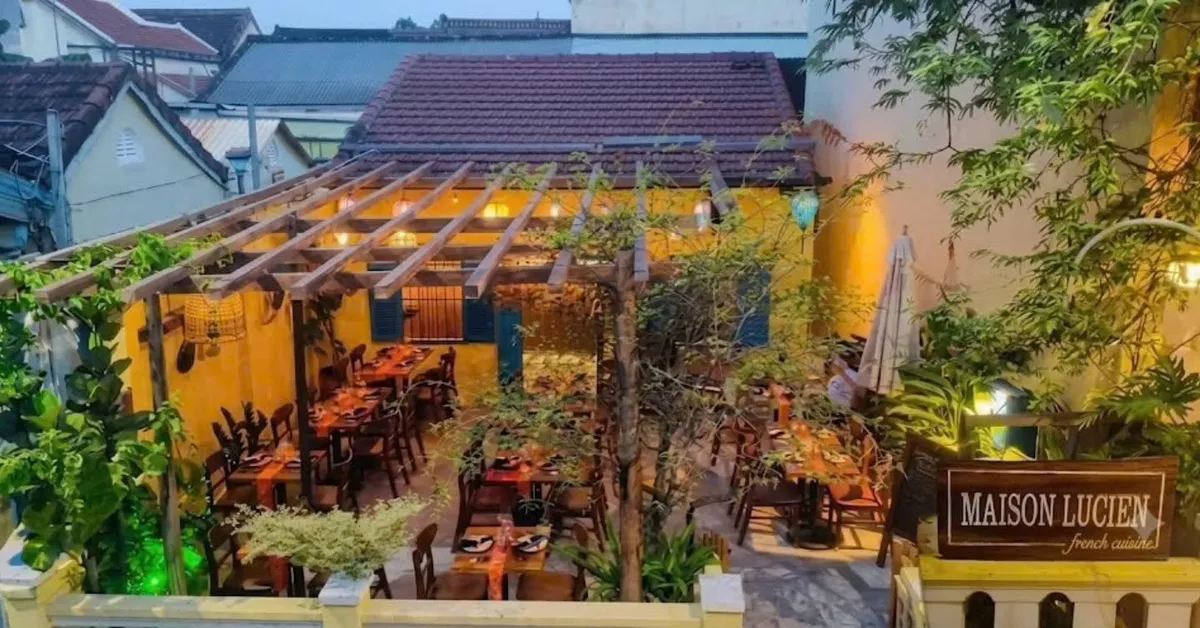 Maison Lucien 중정 테라스